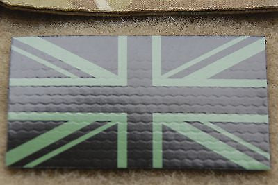 Infrared Union Flag Patch - Green & Black