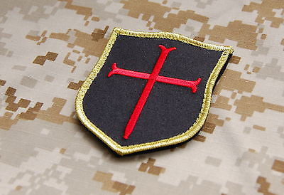 Gold Squadron Crusader Shield Patch
