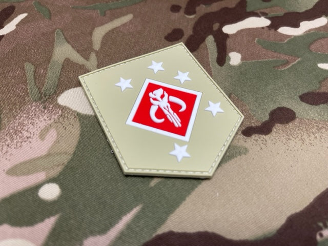 Mandalorian Raider 3D PVC Morale Patch