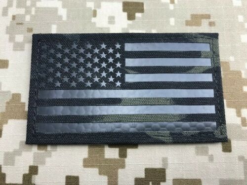 Infrared Multicam Black IR US Flag Patch Set US Army SF Green Beret CA ...