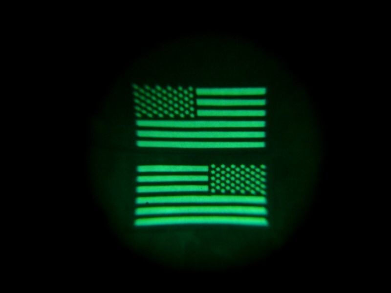 Infrared Multicam Black IR US Flag Patch Set US Army SF Green Beret CA ...