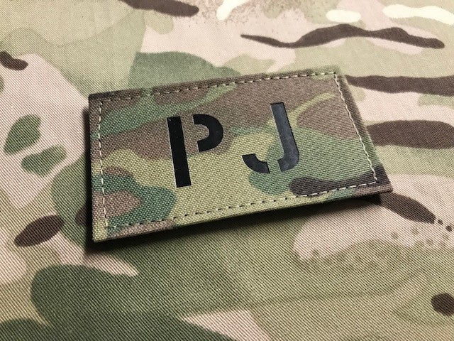 Infrared PJ Call Sign Patch - Multicam