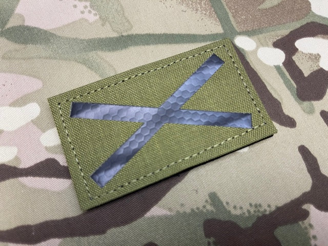 Saltire V1 Infrared Call Sign Patch Khaki Scotland Alabama St Andrew ...