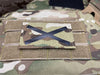 Saltire V1 Infrared Call Sign Patch Multicam Scotland Alabama AL St Andrew
