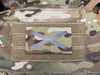 Saltire V1 Infrared Call Sign Patch Multicam Scotland Alabama AL St Andrew
