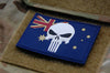 Australian Punisher Flag Morale 3D PVC Patch