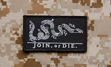 JOIN or DIE Morale Patch - Black