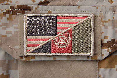 SEAL Team 6 NSWDG Subdued US/AFGHANISTAN Flag Patch DEVGRU No Easy Day MOH