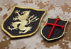 NSWDG Gold Squadron & Mini Crusader Patch Set