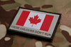 Canadian These Colours Don't Run Woven Morale Patch