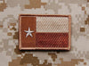 Tan Texas State Flag Patch