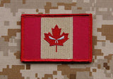 Subdued Canada Punisher Flag Patch Joint Task Force 2 JTF2 Special Forces
