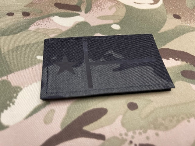 Multicam Black Texas State Flag Patch TX Special Forces CAG SWAT SERT Tactical