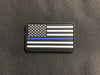 Thin Blue Line PVC US Flag Patch