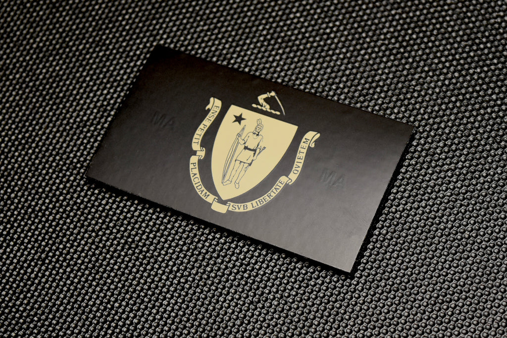 Infrared Massachusetts State Flag Patch