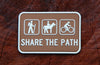 Campground Signs 3D PVC Morale Patch Set