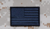 Blackout United States Flag Patch-Forward Facing