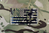 Large Infrared Multicam IR US Flag Patch 5