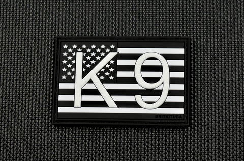 8 X 3 Woven POLICE Placard Patch-Black & Gray