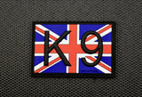 K9 UK Flag 3D PVC Morale Patch - Full Colour