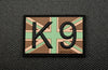 K9 UK Flag 3D PVC Morale Patch - Multicam