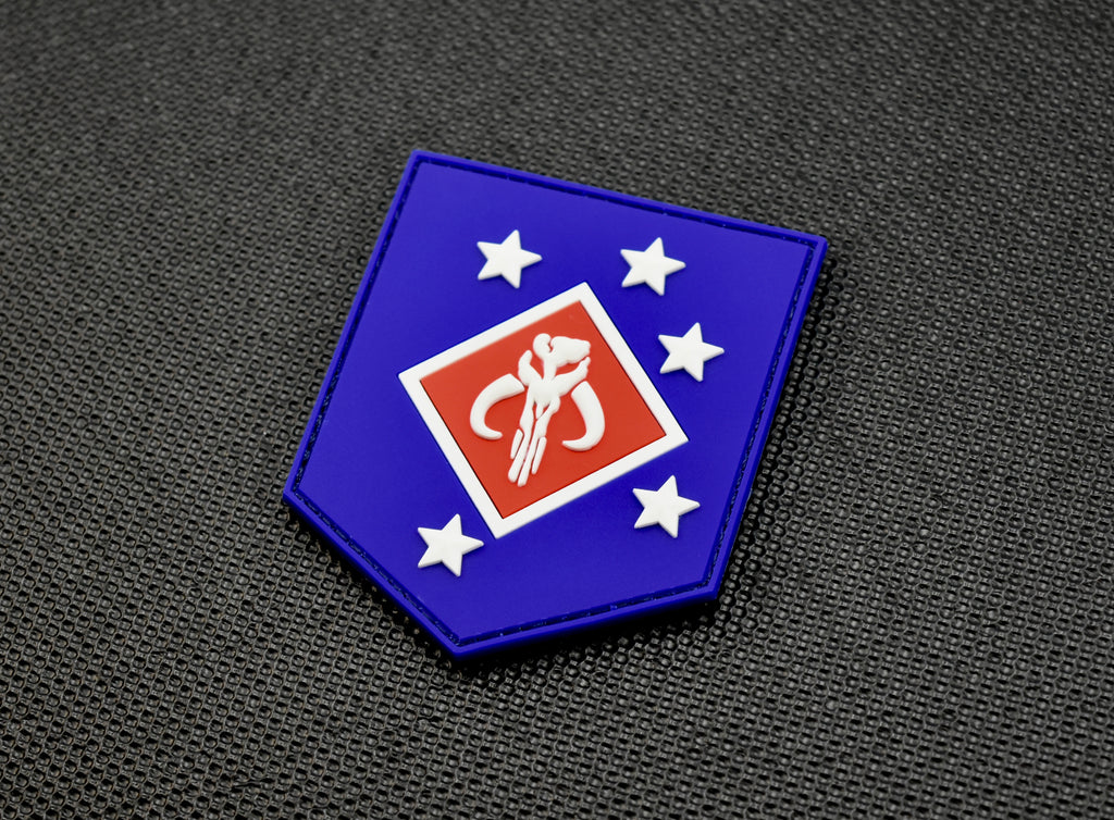 Mandalorian Raider 3D PVC Morale Patch