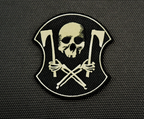 Blackbeard / Edward Teach Pirate Flag Morale Patch