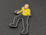 General Mattis Space Force Star Trek Parody 3D PVC Morale Patch
