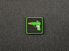 Enhanced Emoji Water Pistol 3D PVC Ranger Eye Morale Patch