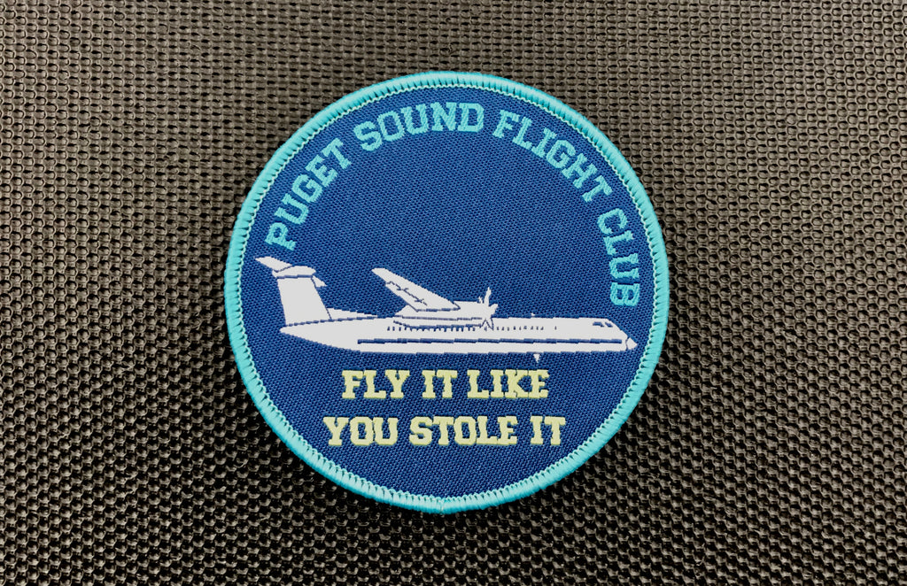 Puget Sound Flight Club Woven Morale Patch – BritKitUSA