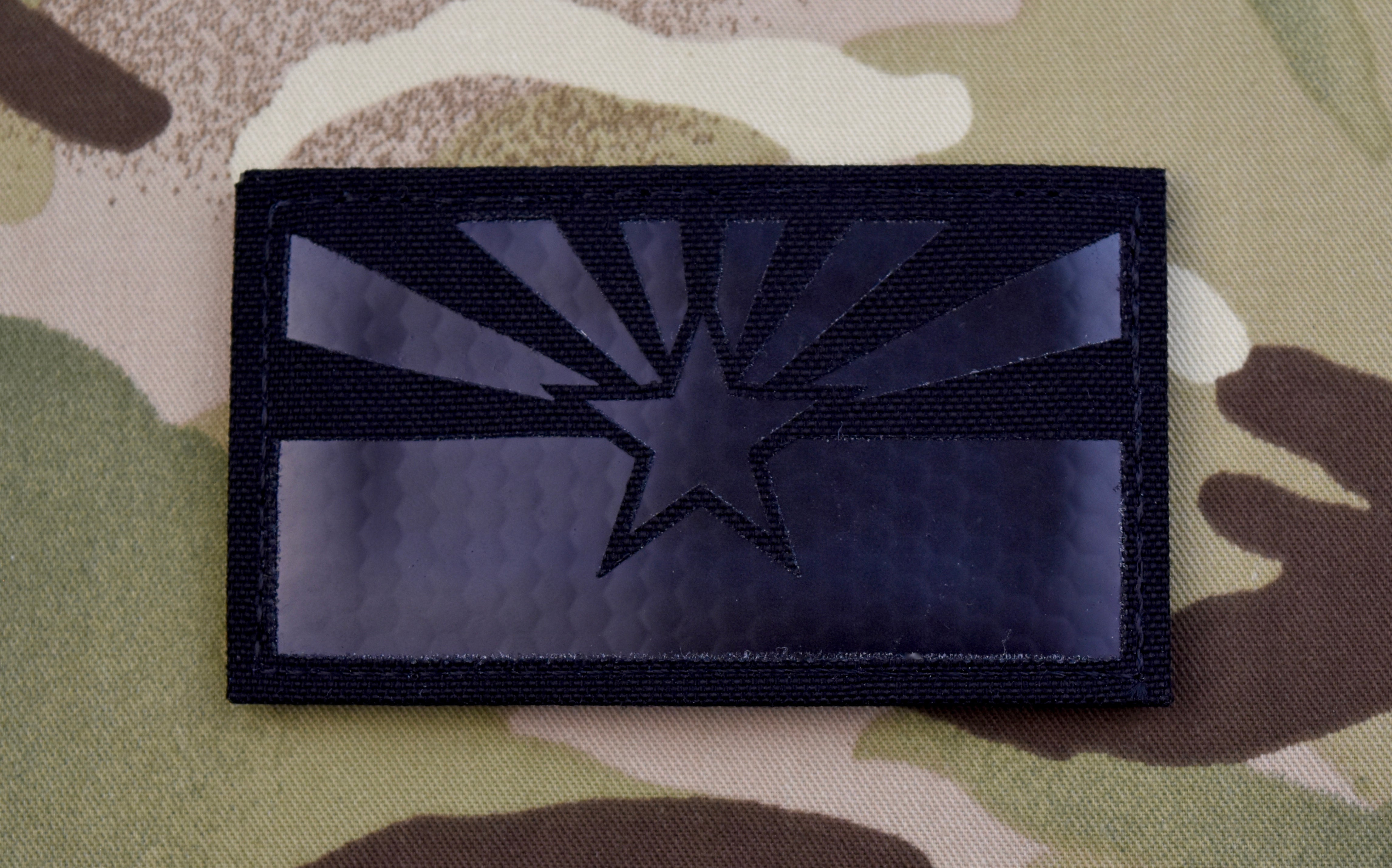Arizona State Flag Infrared Blackout Call Sign Patch – BritKitUSA
