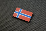 Mini Infrared SOLAS Reflective Norway Flag Patch