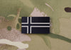 Mini Infrared Subdued Norway Flag Patch