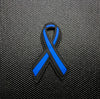 Thin Blue Line Ribbon PVC Morale Patch