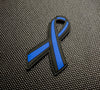 Thin Blue Line Ribbon PVC Morale Patch