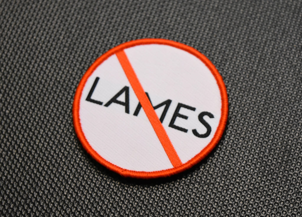 No Lames Woven Morale Patch