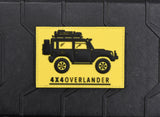 4x4 Overlander 3D PVC Morale Patch