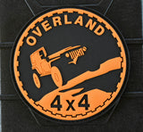 4x4 Overland Jeep 3D PVC Morale Patch