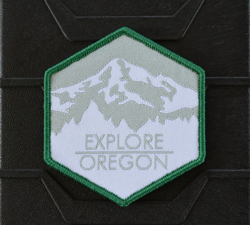Explore Oregon Woven Morale Patch