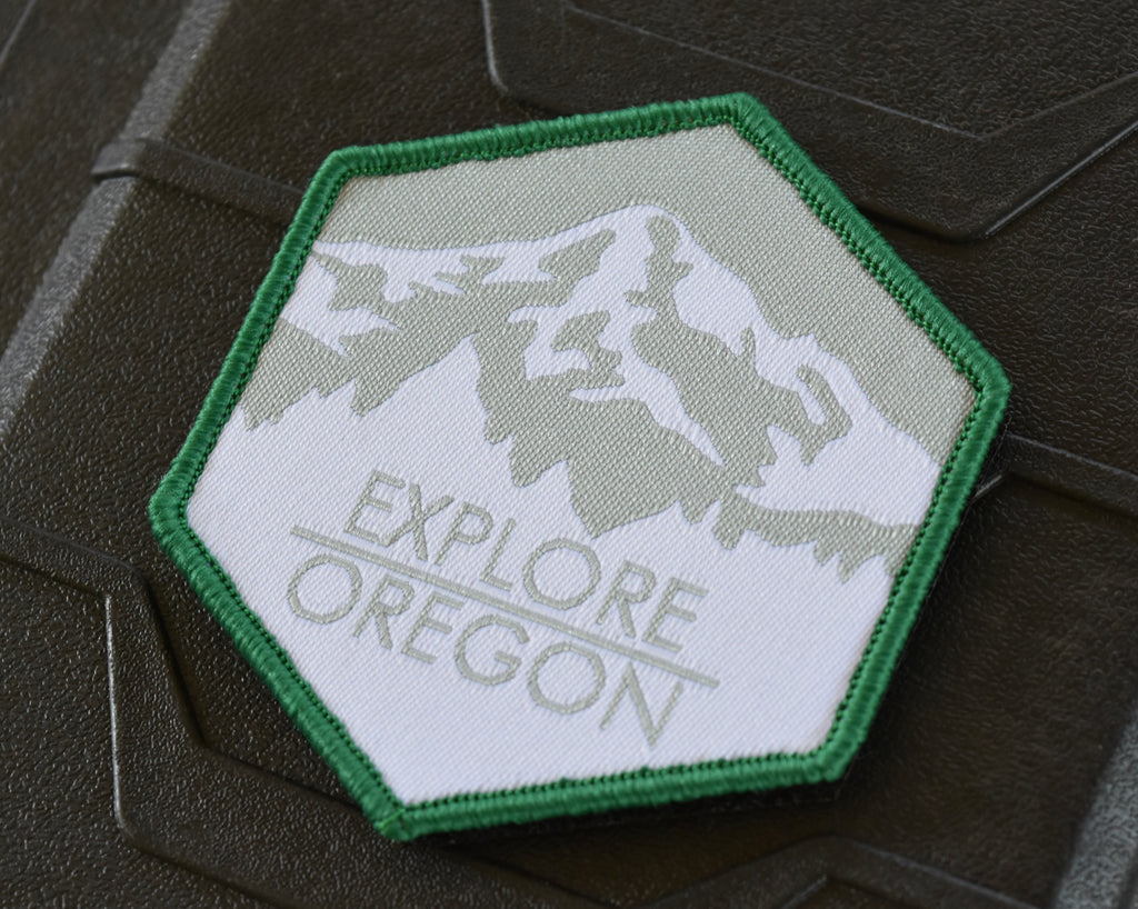 Explore Oregon Woven Morale Patch