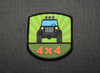 4x4 Jeep Woven Morale Patch