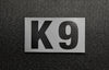 Infrared K9 Black & Grey Patch