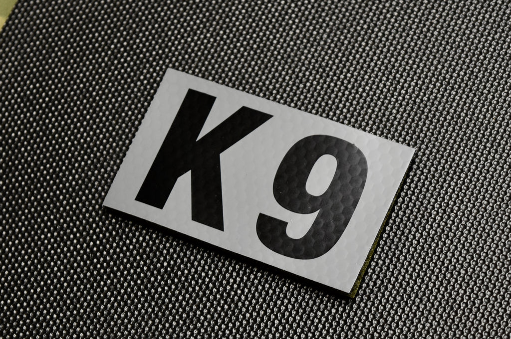 Infrared K9 Black & Grey Patch