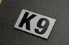 Infrared K9 Black & Grey Patch