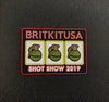 BritKitUSA SHOT Show 2019 Limited Edition GITD Morale Patch