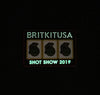 BritKitUSA SHOT Show 2019 Limited Edition GITD Morale Patch