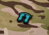 Para Rescue Green Feet 3D PVC Morale Patch