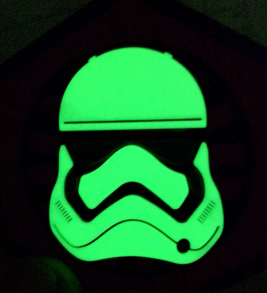 Star Wars Helmets Series 5 Piece 3D PVC GITD Morale Patch Set