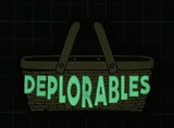 Basket Of Deplorables GITD 3D PVC Morale Patch